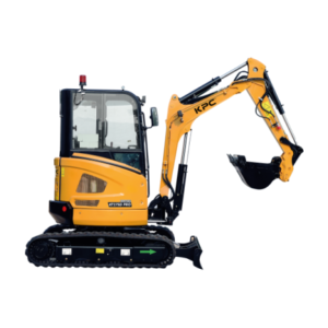 Minibagger KT27SD PRO – 2.7 Tonnen  Doppelgeschwindigkeit  Profi Maschine