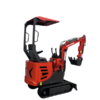 Mini-Bagger CL10S (1t) – Kompaktbagger für enge Baustellen & Erdarbeiten