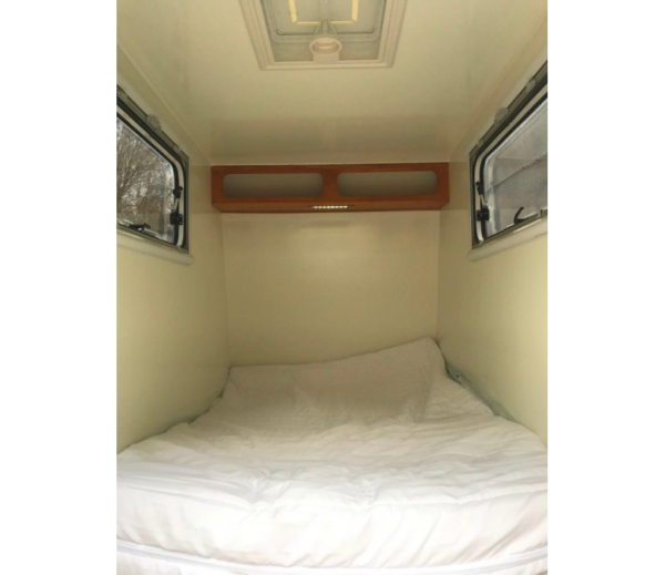 1-10.png Einachsiger Campinganhänger MINI CAMPER Wohnwagen 245x120x140cm mit zGM 750kg