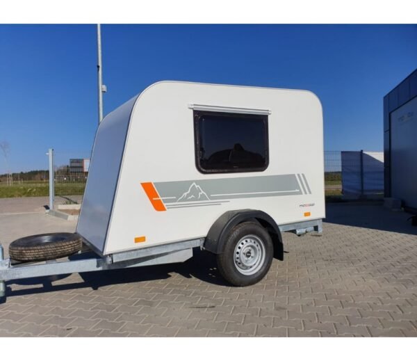 1-13.jpg Einachsiger Campinganhänger MINI CAMPER Wohnwagen 245x120x140cm mit zGM 750kg