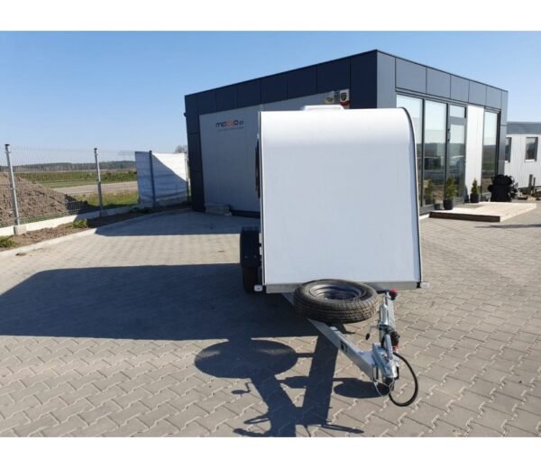 1-4.jpg Einachsiger Campinganhänger MINI CAMPER Wohnwagen 245x120x140cm mit zGM 750kg