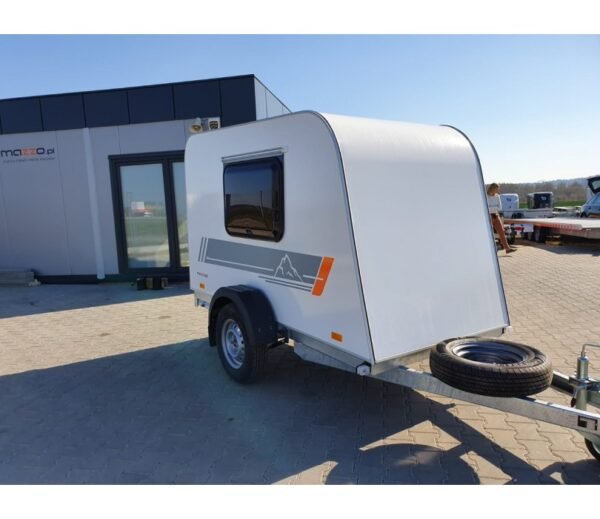 1-7.jpg Einachsiger Campinganhänger MINI CAMPER Wohnwagen 245x120x140cm mit zGM 750kg