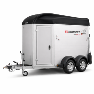 Ifor Williams HBX 511 Pferdeanhänger 2700 kg Aluminium 2 Pferde mit Rampe Frontausstieg Vollpoly Dach NEU