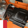 Hydraulischer Mulchkopf ARH-100 für Minibagger – 100 cm – Hammermulcher – Für 3–7 Tonnen Bagger – Profi Qualität