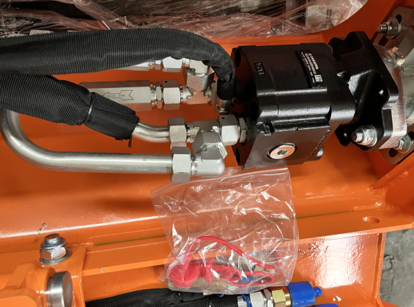 Hydraulischer Mulchkopf ARH-100 für Minibagger – 100 cm – Hammermulcher – Für 3–7 Tonnen Bagger – Profi Qualität