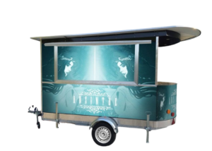 Food truck absinthe anhanger