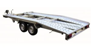 Pritschenanhänger LIDER – 405 x 203 x 6 cm – Doppelachse – Modell 39790